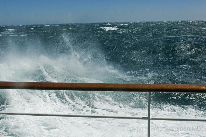 20071212 143010 D200 3900x2600.jpg - Encountering up to 15 foot waves as we enter into the Straights of Magellan